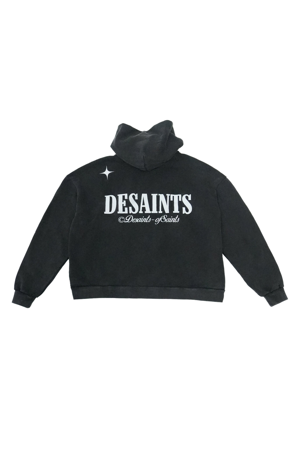 Washed Black Hoodie