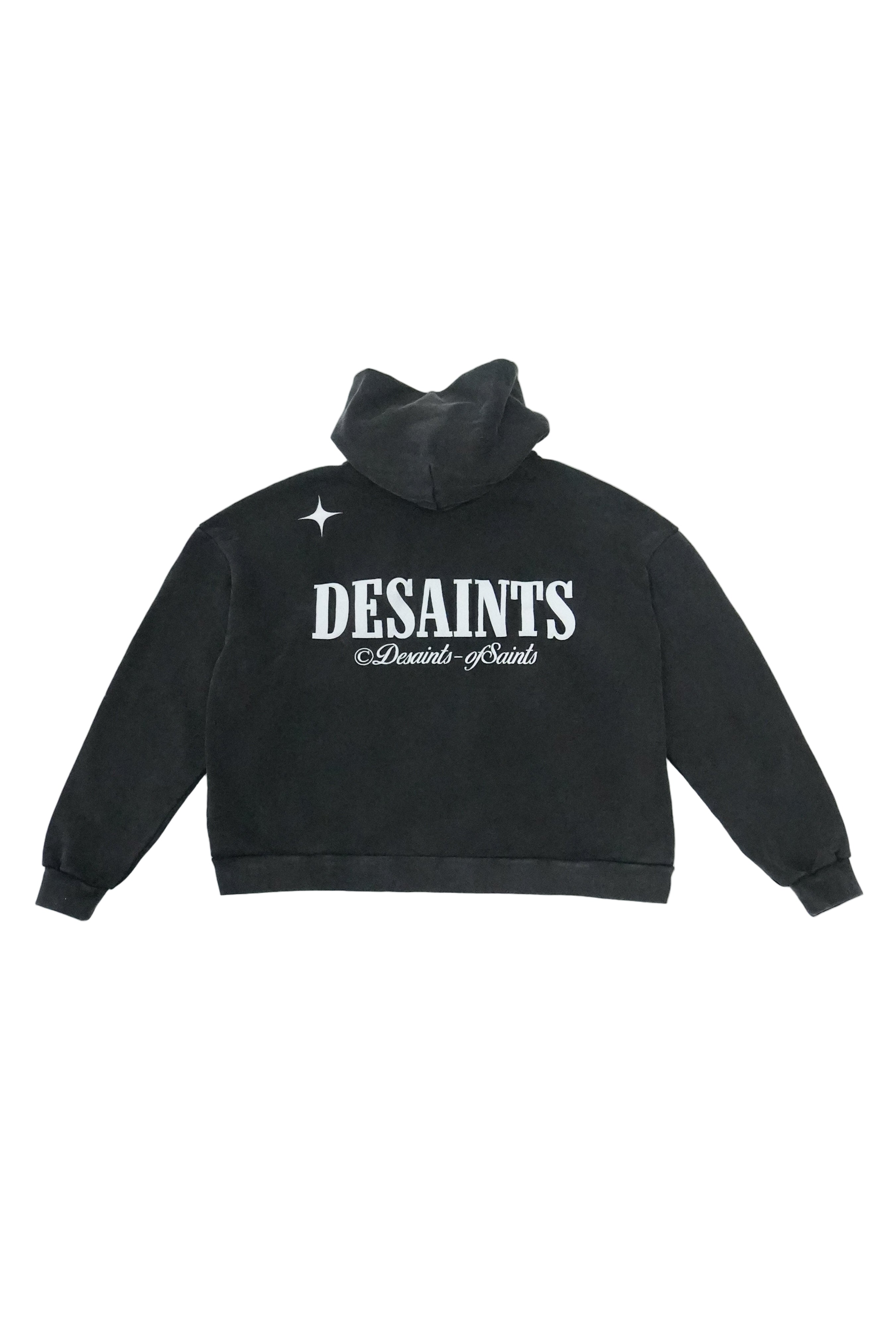 Washed Black Hoodie