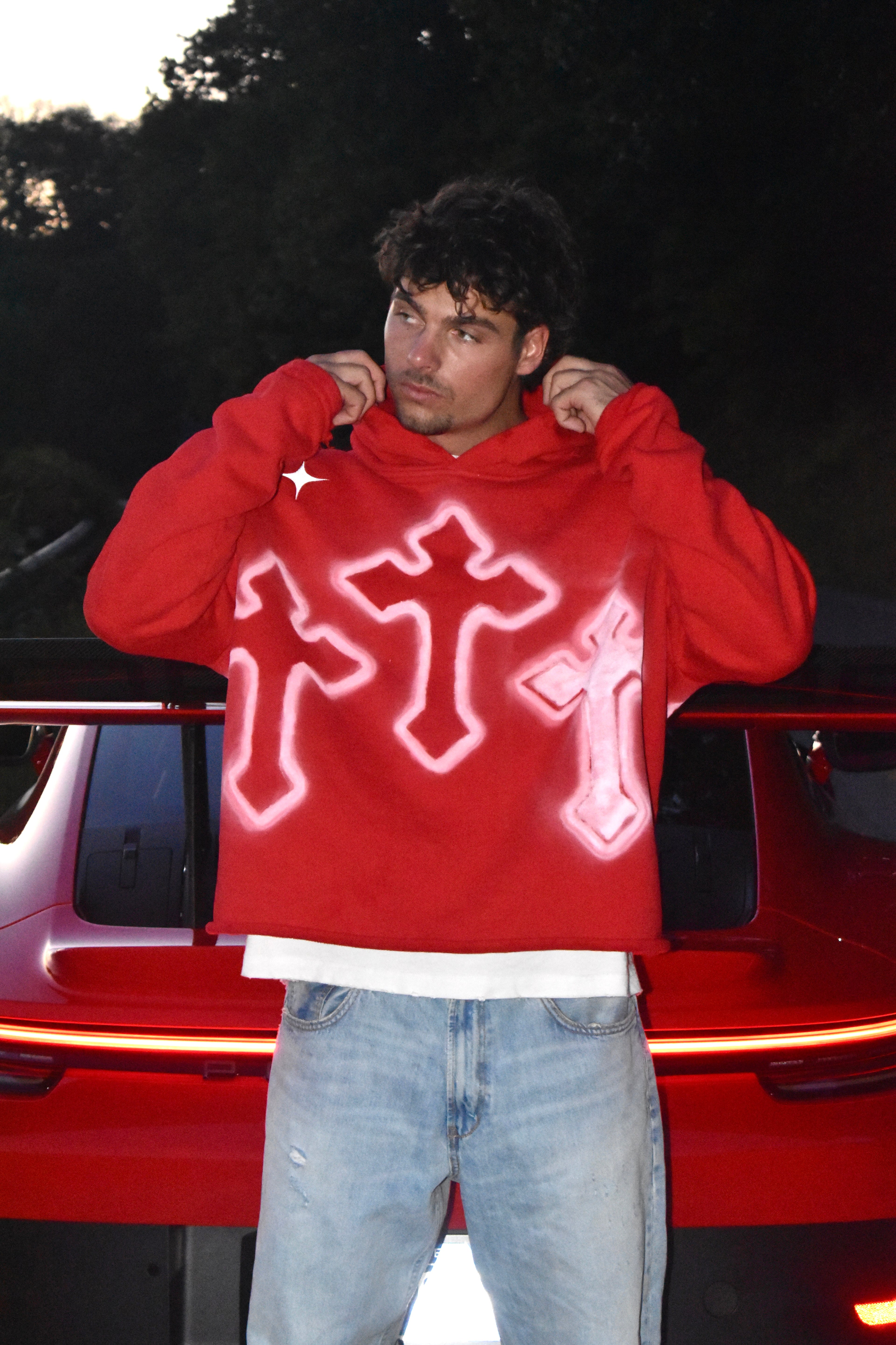 Signature Red Hoodie